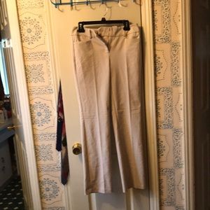 Brand new NY&C cream colored pants!